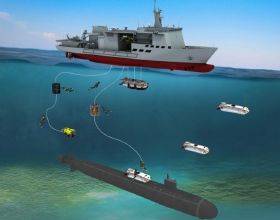 韓國推出新型潛艇救援艦 搭載英國造深潛救生艇