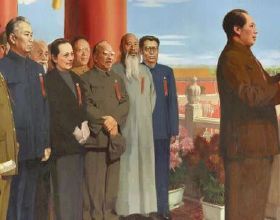 丹青繪鉅作 禮讚新中國丨《美術經典中的黨史》邀請您走近油畫《開國大典》……