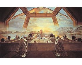 名畫賞析：最後晚餐的聖禮 The Sacrament of the Last Supper