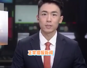 《杭州新聞聯播》直播時提詞器故障，主持人不知所措狂按遙控