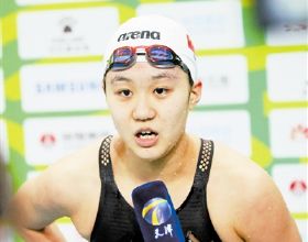 全運會游泳賽戰罷次日 鄭木巖躋身女子100米蛙泳決賽