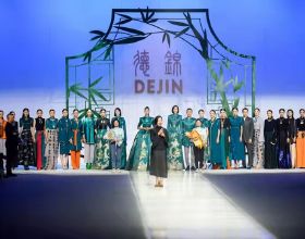驚豔！聽障孿生姐妹手工刺繡作品登上中國時裝週舞臺