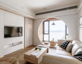 這個89平二居室領略不俗風采典雅又富有禪意的日式家居
