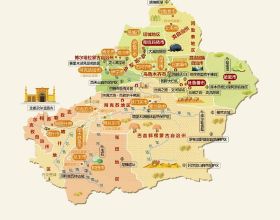 按圖索地/旅遊必備/各省市人文地圖系列——新疆維吾爾自治區