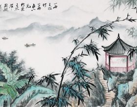 鑑賞畫家李國勝這2幅山水畫作品，陶冶情操，洗滌心靈