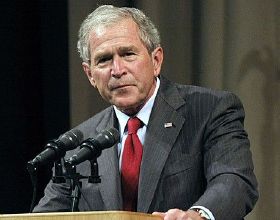 2003年3月18日，布什向薩達姆發出最後通牒