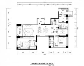 255m²的現代三居室，三個獨立衛生間可還行？