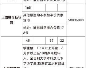 82家景區景點半價，為期一週！2021上海旅遊節惠民活動來啦