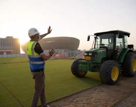 2022世界盃決賽球場完成草坪鋪設 基建工程已完成99%