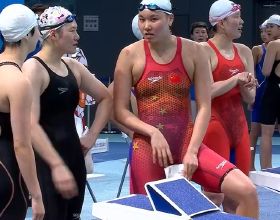 游泳多項決賽：聯合隊接力驚險奪冠，新專案浙江稱王