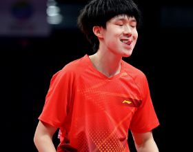 乒乓球——男子單打1/8決賽：王楚欽晉級八強