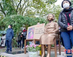 德國柏林舉行集會要求保留“慰安婦”雕像