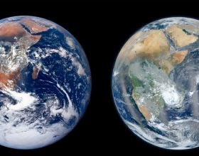 45年前與現在相比，地球的照片變化很大，預示著將有重大災難？
