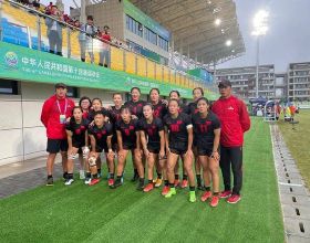 第20金！全運會女子橄欖球比賽五名山東姑娘為奧運聯合隊奪金