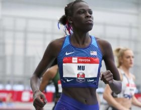 東京奧運會後女子200米：奈米比亞名將克里斯汀·姆博馬第七次奪冠