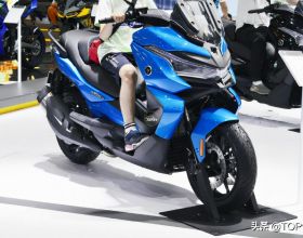 重慶摩博會回顧丨隆鑫350T大踏板亮相 濃濃的“寶馬血統”