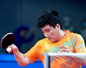 乒乓球——男團第一階段：河北隊勝上海隊