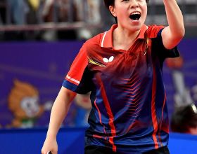 乒乓球——女子團體：遼寧隊勝河北隊晉級決賽