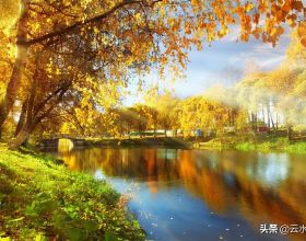 南宋的一首七律，描繪了一幅美麗的秋景圖，更富有理趣
