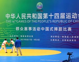 十四運會群眾賽事中國式摔跤專案比賽單項決賽成績出爐 陝西隊斬獲4金4銀3銅