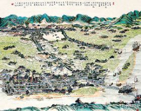《福州城臺景觀圖》再現300年前的福州城