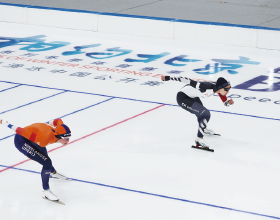 “冰絲帶”迎首場國際比賽