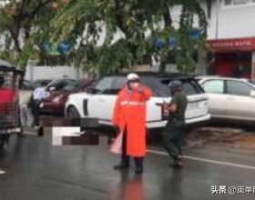 一名中國女子在柬埔寨開豪車撞死一路人，再連撞4輛汽車