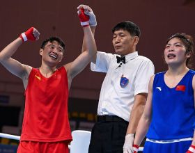 拳擊——女子60公斤級：楊文璐奪冠