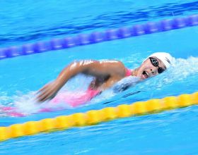 游泳——女子1500米自由泳預賽賽況