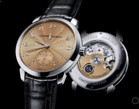 雅典表推出Classico鎏金系列腕錶The Hour Glass銀座25週年特別限量版