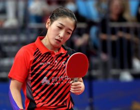 乒乓球——女團第一階段：廣東隊不敵北京隊