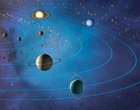 為什麼太陽系中的行星在同一平面上執行？