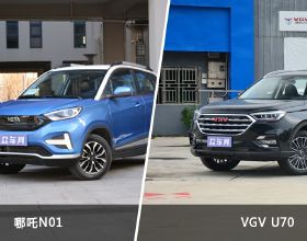 【SUV對比】哪吒N01和VGV U70怎麼選？外觀/內飾/動力/尺寸全對比