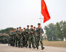 直擊武警陝西總隊新兵團2021年度秋季新兵開訓現場