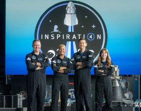 四名乘客，總價值2.3億美元時長三天太空航班，SpaceX靈感4號返航