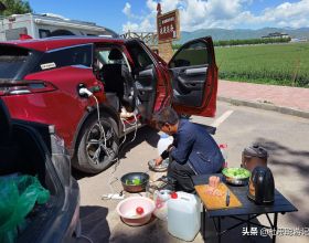 漢EV自駕新疆，昭蘇玉湖景區是很少遊客到來的地方，真的美