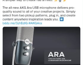 AKG推出僅售99美元的Ara高品質USB麥克風