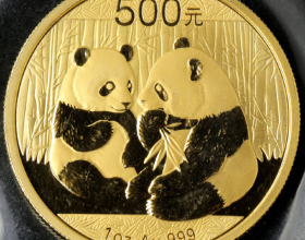 熊貓系列金銀幣最新市場價格（單價：人民幣元）