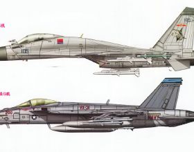 48架對288架，中國殲-15戰鬥機和美國FA-18E/F戰鬥機作戰能力對比