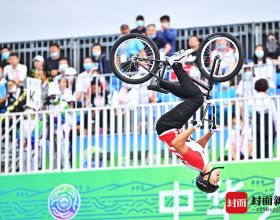 創歷史！四川選手包攬全運會小輪車男子自由式金銀銅牌