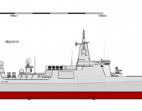 架空：中國版通用艦計劃，六千噸級的準驅逐艦，052F型導彈護衛艦