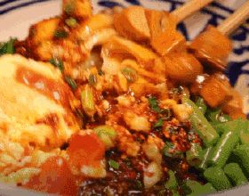 來陝西必吃的十大美食——“biangbiang面”