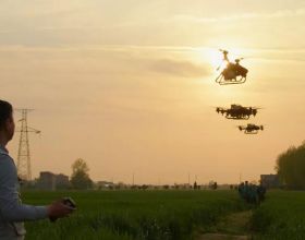 無人機飛防，新農人的新戰場