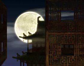 米芾中秋夜賞月，寫下一首《水調歌頭》，成為蘇軾之後的經典佳作