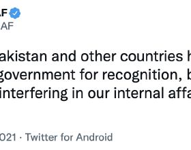 塔利班發言人：卡達、伊朗、巴基斯坦等國就政府承認提出建議，但未到干涉內政程度