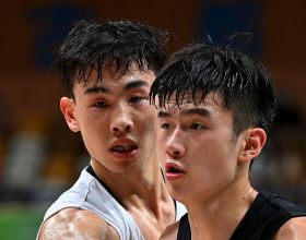 籃球——五人制男子19歲以下組：浙江隊勝河南隊