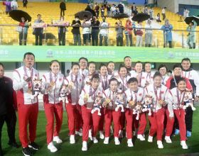 創奧運歷史最佳成績歸來後 中國女橄全運賽場強勢奪金