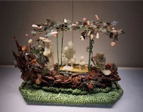 宮廷盆景四季常青：奇珍異寶打造仙境植物園，你能數出幾種珍寶？