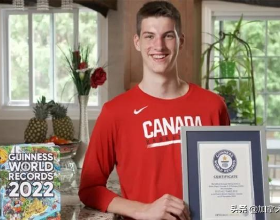 厲害了！加拿大15歲少年身高226.9cm！創吉尼斯世界紀錄