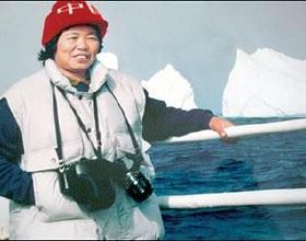 百年瞬間丨我國首位深入南極腹地考察的女科學家